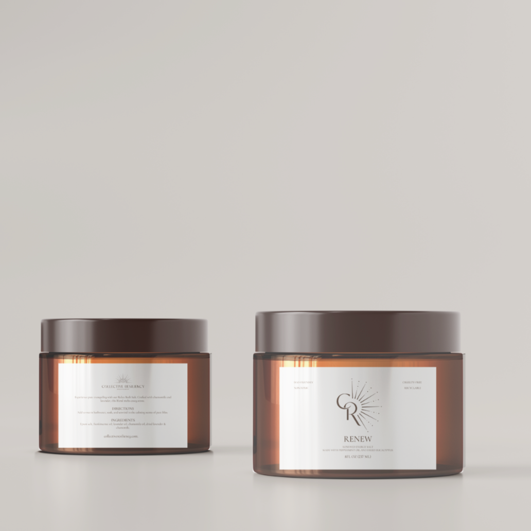 Premium organic bath salts with invigorating botanical blend for renewal
Collective Resiliency