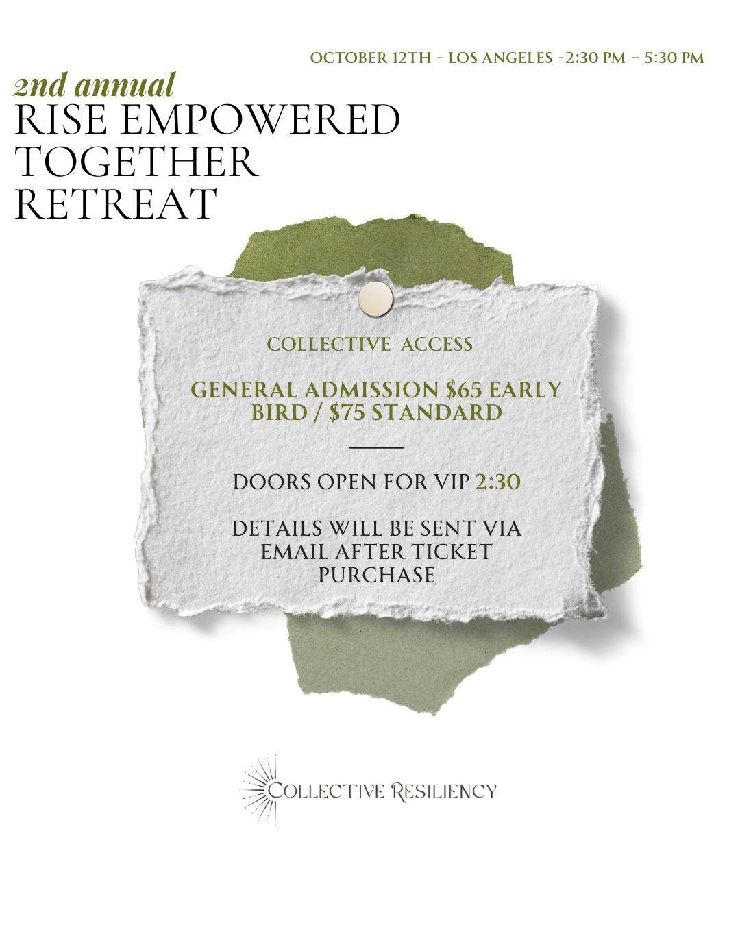 TICKETS - 2nd Annual RISE EMPOWERED TOGETHER