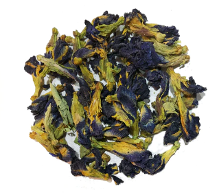 Calming organic botanicals blend in Serenity Loose Leaf Tea

