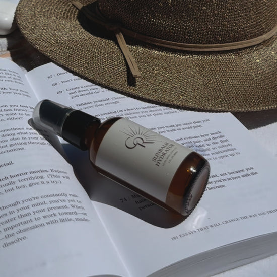 Natural ingredients in SunBalm Hydrator for clean sun protection - Collective Resiliency
